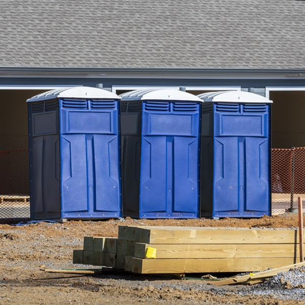 can i customize the exterior of the portable restrooms with my event logo or branding in Grandfield OK